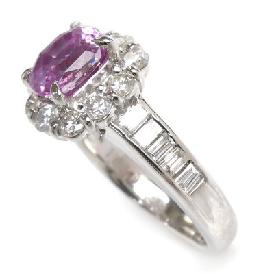 NB Pt900 Ring Diamond 0.99ct US#4.75~5 P0024725 | eBay