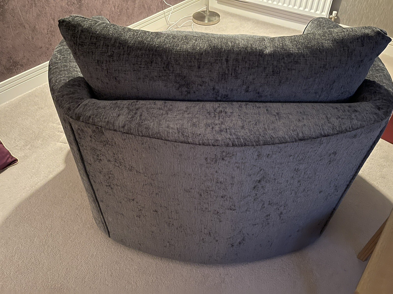 swivel cuddle chair used eBay
