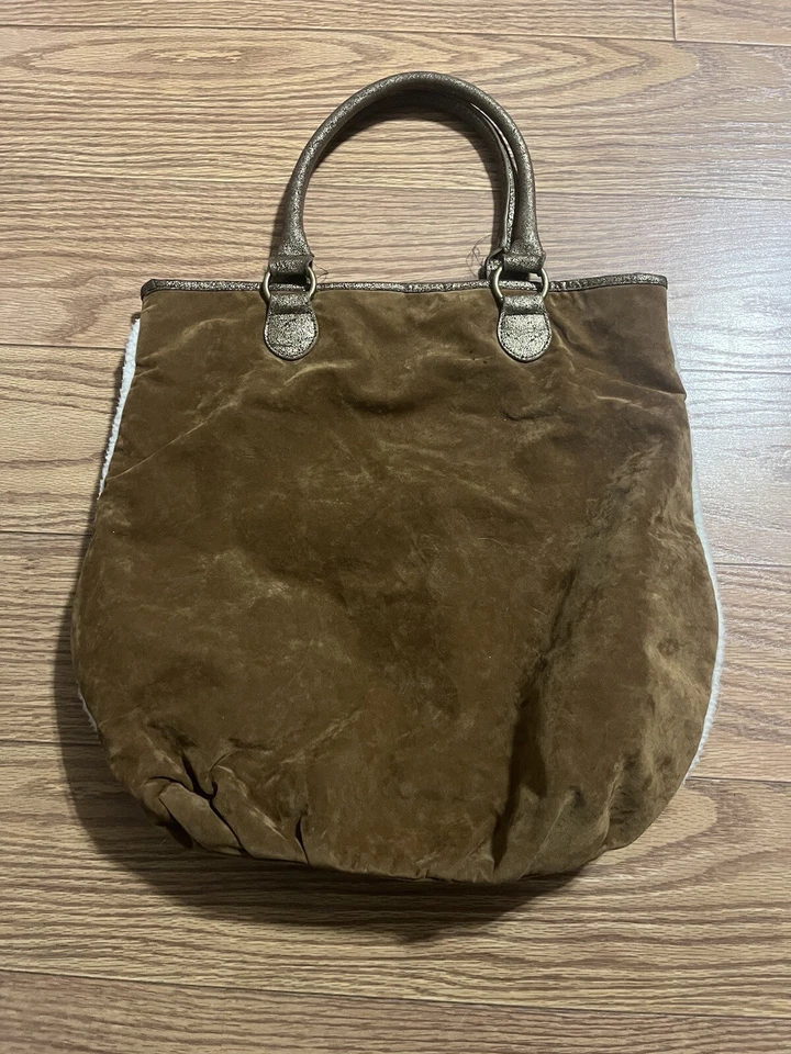 Bolso Cartera Estilo Sherpa Gamuza Charlotte Russe Años 2000 y2k Foto 3 de 4