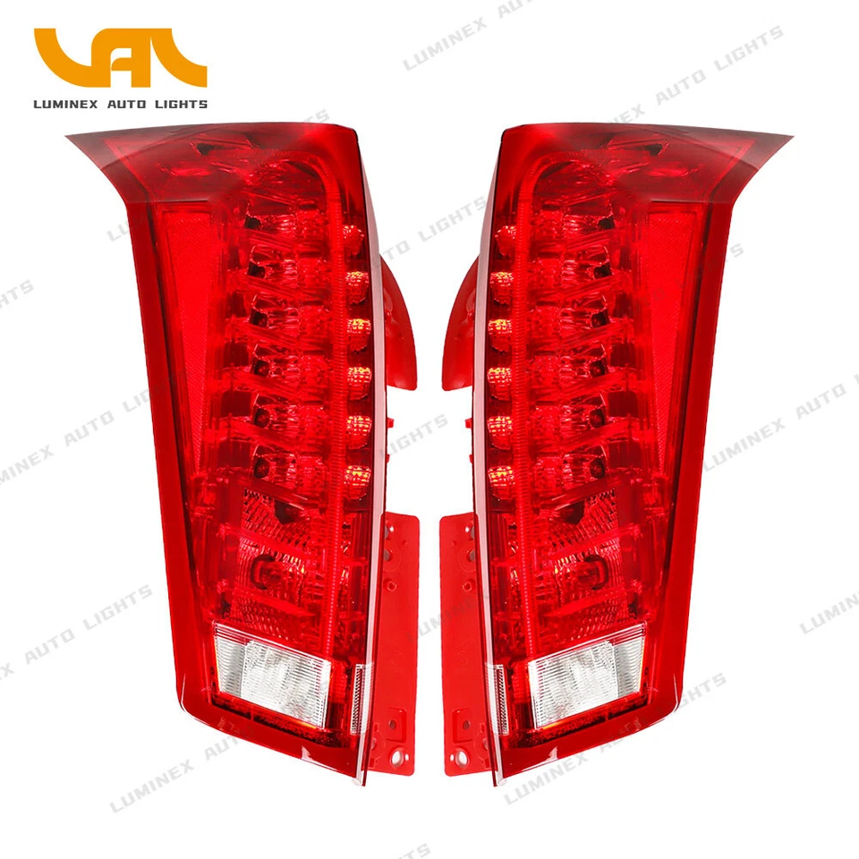 For 2010-2016 Cadillac SRX Tail Lights Assembly LED Rear Lamps Diver+Passenger - Image 3 of 4
