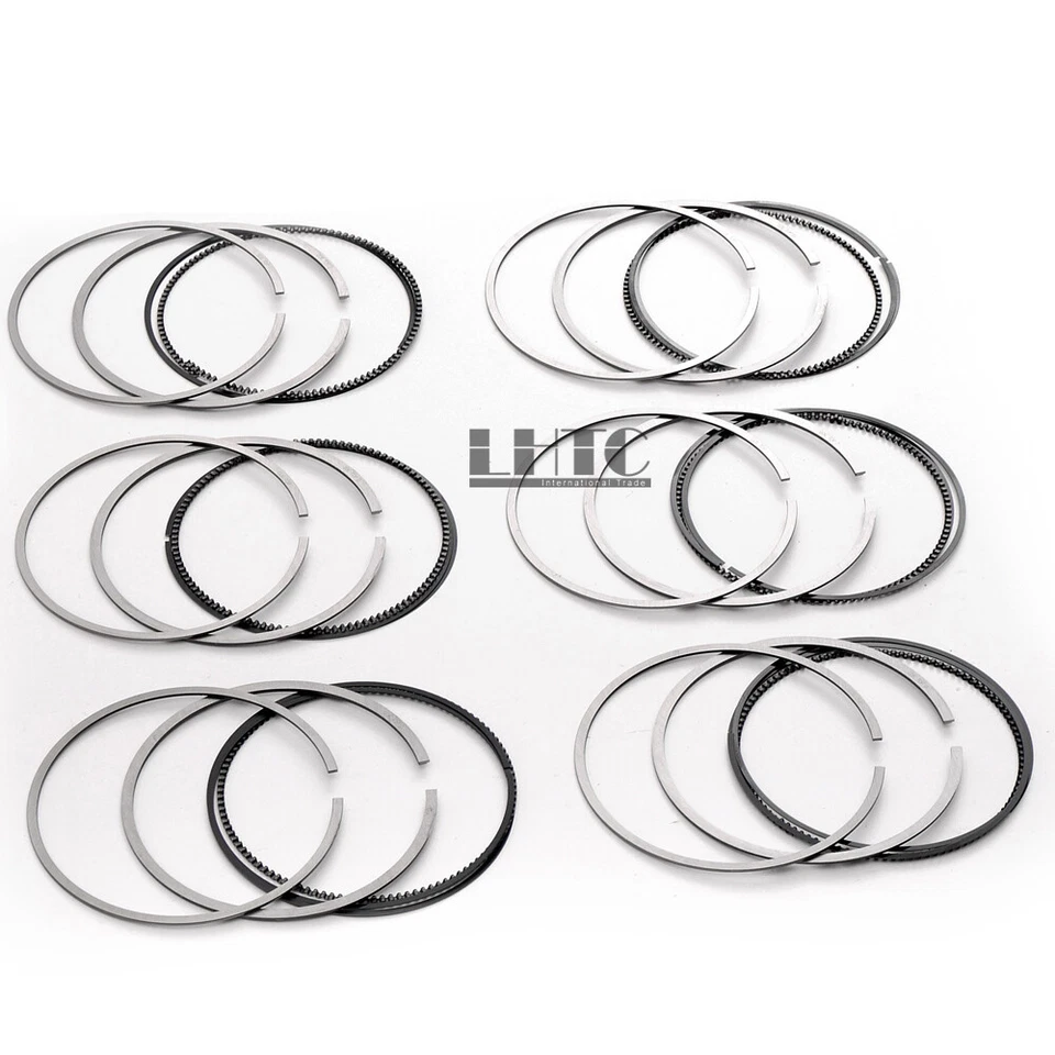 Juego de 6 anillos de pistón Φ93 mm Goetze para Porsche Boxster S 986 987 3,2 L H6 M96,21 Foto 2 de 4