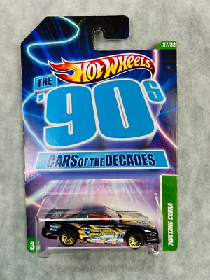 🇺🇸🇺🇸Hot Wheels Cars of the Decades-The 90s Mustang Cobra