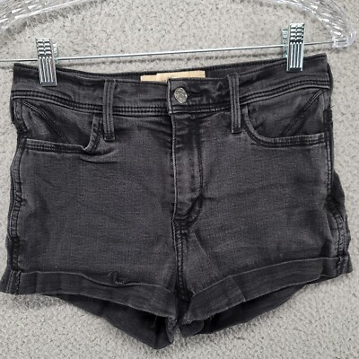 Hollister shorts Women's Size (W27) Shorts Black Short-Shorts