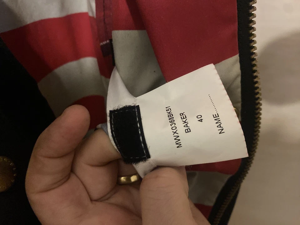 BARBOUR INTERNATIONAL American Team Steve McQueen Baker Wax Jacket Size (L) 40 - Image 2 of 4