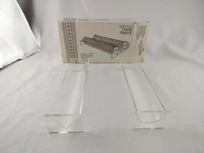 Emson Acrylic Twin Trays Ideal For Crackers Mint Candy 1975