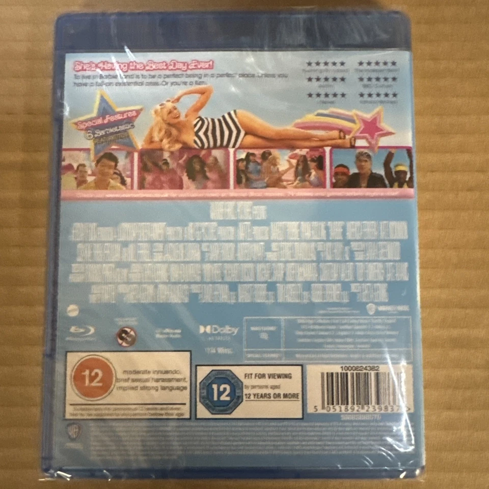 Barbie [2023] NEW SLIM SEALED BLU RAY - Image 2 of 4