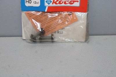 Roco 40187 2 Pieces Wheel Set Resistance Wheel Set Gauge H0 Original Packaging