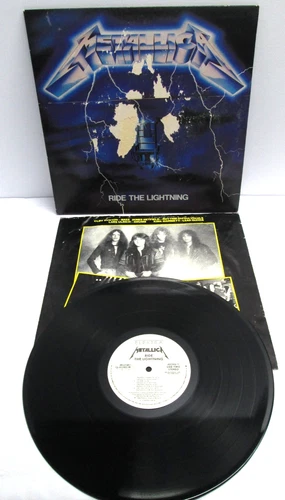 Metallica: Ride the Lightning-Promo Vinyl LP 1984 RARE 60396-1  FIRM PRICED!!