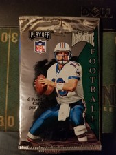 1998 playoff absolute football unopened packs