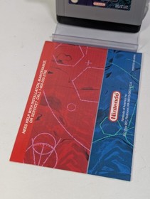 1995 Nintendo Virtual Boy Galactic Pinball with Manual Tested Working Video Game