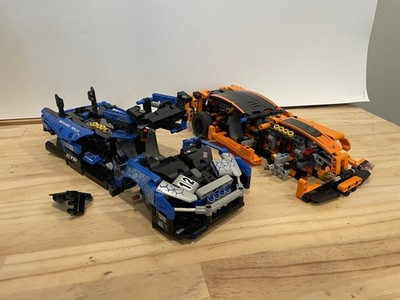 Lego technic Partials LOT: Chevrolet Corvette ZR1 42093 + McLaren Richard Mille