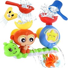 Bath Toys for Kids Ages 1-3 Toddler Bath Toys for Babies 1 2 3 Year Old Boys ...
