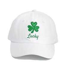 St. Patrick's Day Clover Leaf Hat Irish Party Hats for Men St. White-clover-01