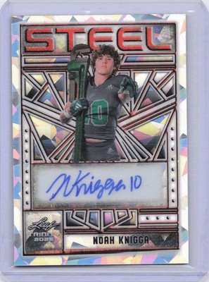 2025 Leaf Noah Knigga Cracked Ice RC Auto 1/1 #SA-NK1 Eastern 830