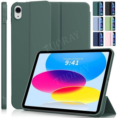 Für iPad 7/8/9/10/11th Gen 10.9 Air M4 M3 Pro 11 Schutz Hülle Smart Case Tasche