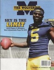 2014 September The Wolverine Michigan Sports Magazine Jabrill Peppers