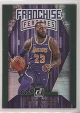 2019-20 Panini Donruss Franchise Features Green Flood LeBron James #27 4p5