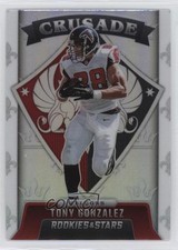 2021 Panini Rookies & Stars Crusade Silver Prizm Tony Gonzalez #CR-19 HOF 0x0k