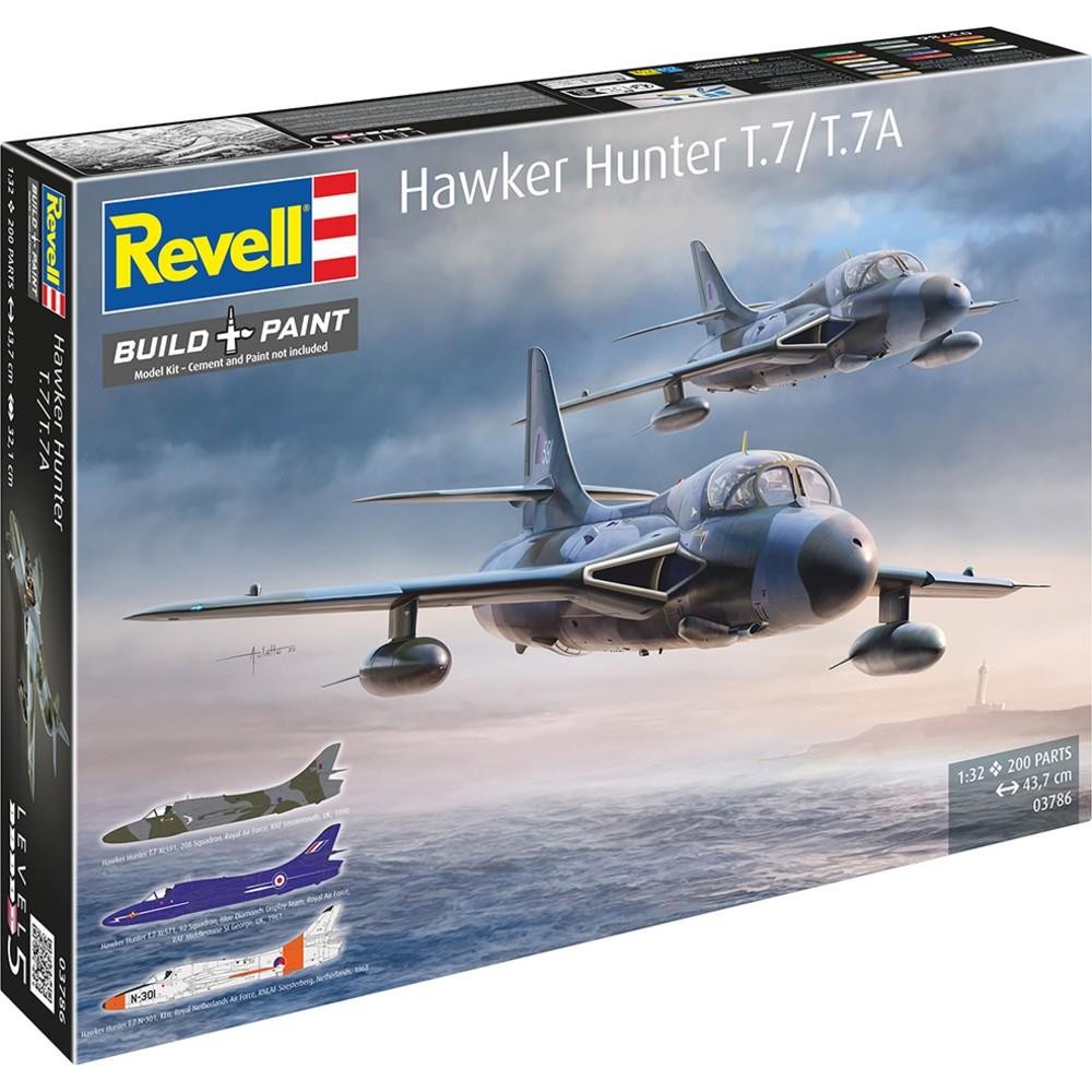 Revell Hawker Hunter T.7/T.7A 1:32 Scale RAF Aircraft Model Kit 03786 - Image 16