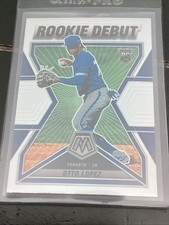 Otto Lopez 2022 Panini Mosaic Rookie Debut Rookie Card (#RD-8)
