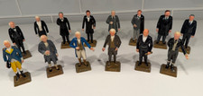Vintage Lot of 14 1960s Marx US Presidents Plastic Figures