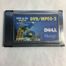 DELL Margi DVD-to-go DVD/MPEG-2 PC Card Dolby Digital Media Player Vintage