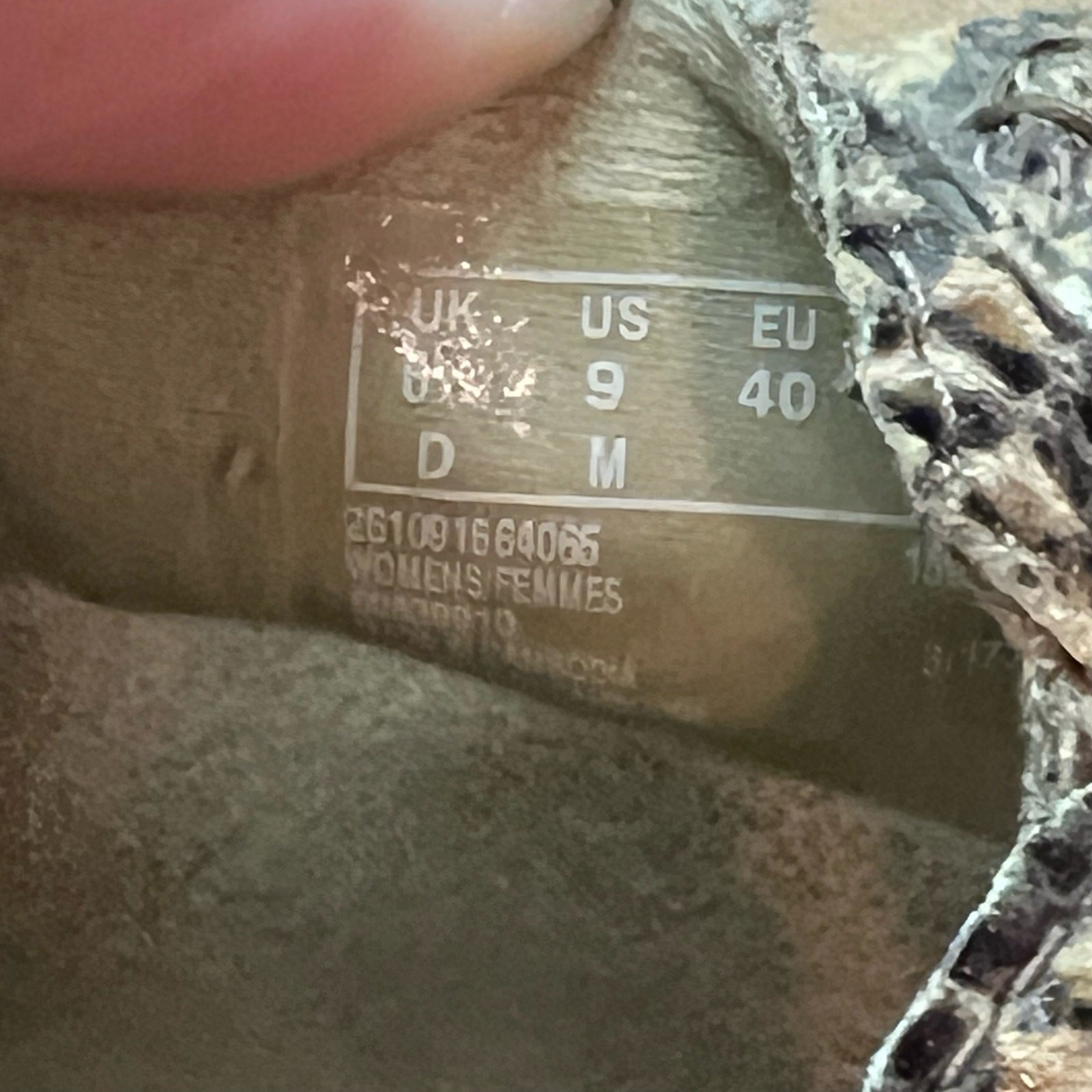 Clarks Lexi Marigold Snake Skin Python Leather Sl… - image 10