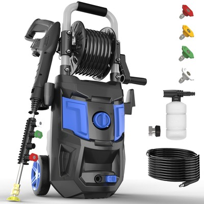 #ad Electric Pressure Washer 5000PSI Max 3.6 GPM 20FT Hose 35FT Power Cord ... $177.55
