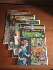  HOUSE OF MYSTERY(Lot Of 4) DC COMICS HORROR #239,241,242,244 GD TO FN 