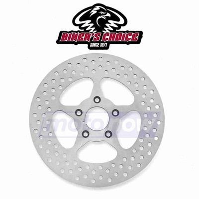 Bikers Choice Rear 5-Spoke Stainless Steel Brake Rotor for 2006-2008 Harley qk