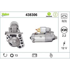 Valeo 438306 Starter für VOLVO V60 V40 S60 S90 V90 V70 XC60 S80 XC90 XC40 155