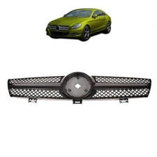Kühlergrill Gitter glanz Schwarz passt für CLS C219 W219 04-08 kein AMG Kühlergrill Gitter glanz Schwarz passt für CLS C219 W219 04-08 kein AMG