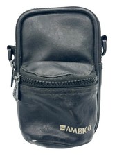 Faux Leather Multicompartment Ambico Camera Bag 6 1/2" X 4" X 4"