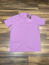 NEW Nike Dri-FIT Victory Men's Golf Tour Polo Shirt Pink/Lavender DH0822-532