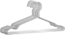 10 Pack Standard Steel Clothing Hangers 40cm Heavy Duty Standard Clothes Hangers