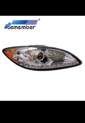 LED Head Lamps with LED Bulbs Headlight International Pro Star Truck PAIR