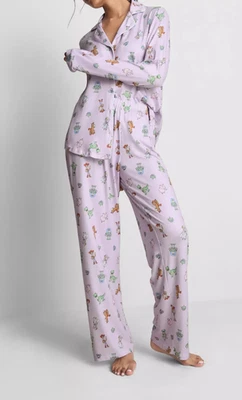 DISNEY PIXAR TOY STORY LICENSED Disney Pixar’s Toy Story Boyfriend Pyjama Set-Lilac Shirt & Long Pants 4-24