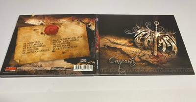 PATAN - ''CONQUISTA'' - RARE ARGENTINA POWER METAL CD 2008 - LIKE JUDAS PRIEST