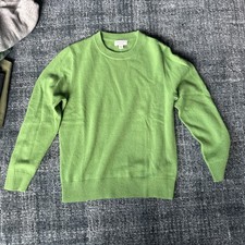 Crewcuts Cashmere Green Pullover Crewneck Sweater Size Large/10-11 Years