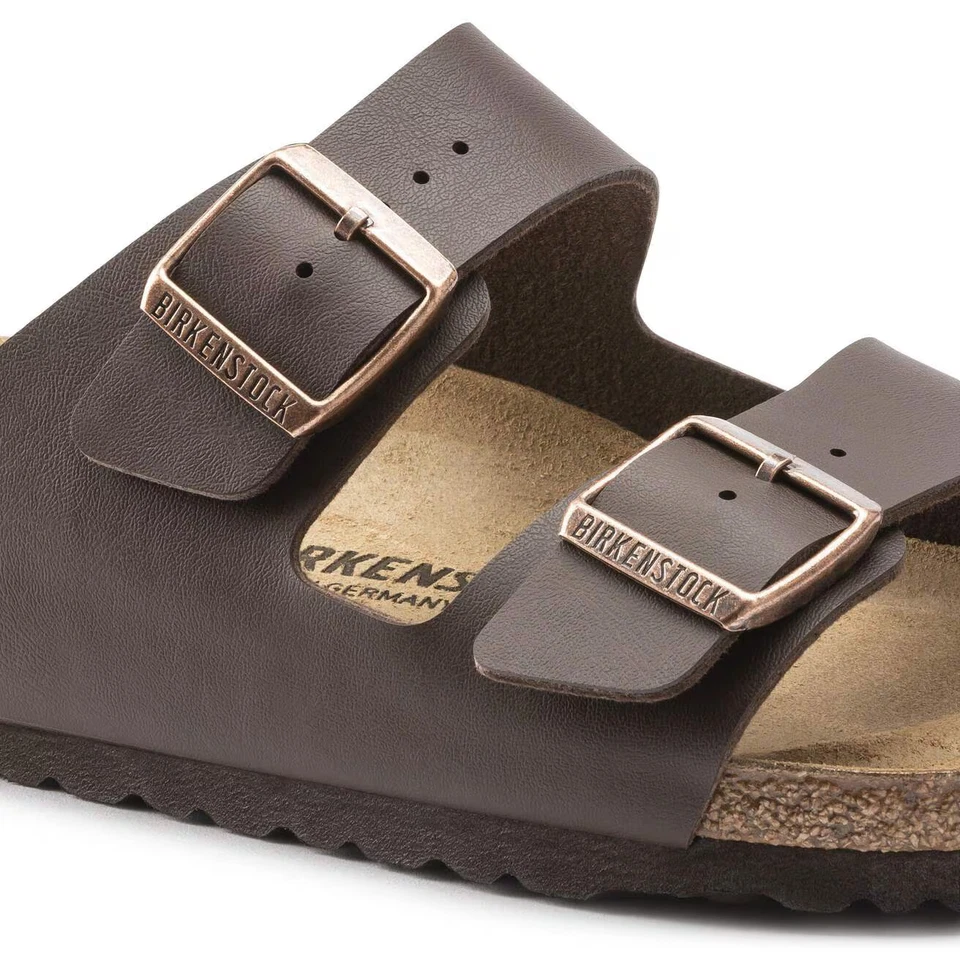 BIRKENSTOCK 0051703 ARIZONA BS Sabots Tinta Foncé Brun Double Boucle Réglable - Photo 4/4