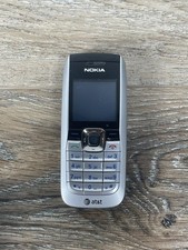 Untested - Nokia 2610 - Silver and Black  AT T / GSM  Cellular Untested