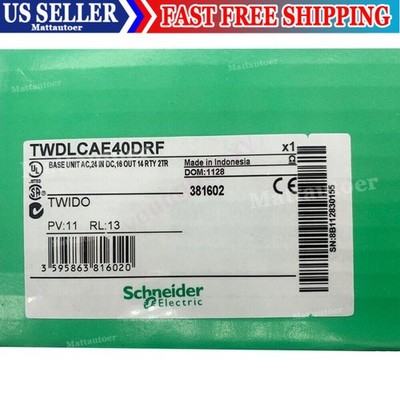 TWDLCAE40DRF Twido PLC 24 In Programmable Logic Controller Base Unit US Free TAX