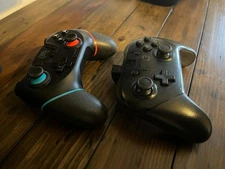 Nintendo Switch Pro Controller + extra Wireless Controller Bundle Tested Working