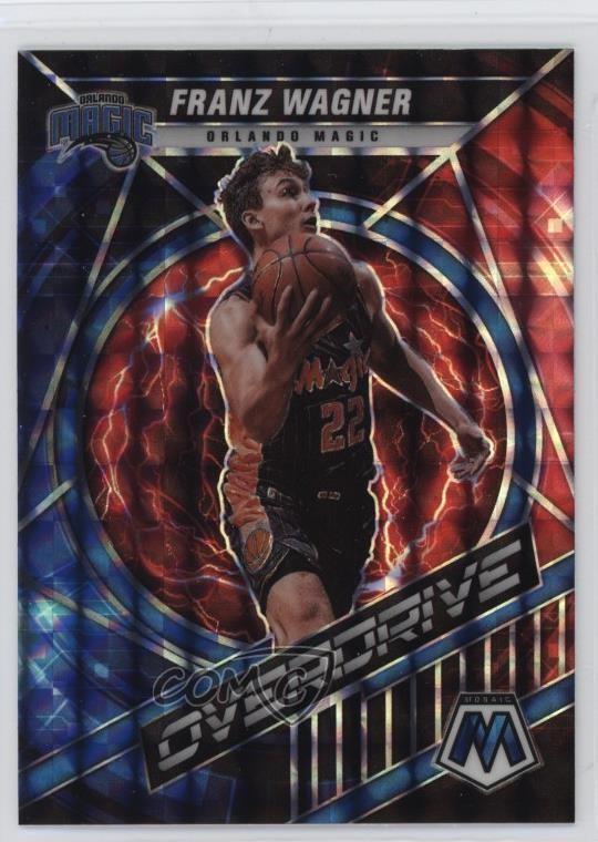 2021-22 Panini Mosaic Overdrive Franz Wagner #17 Rookie RC 12xy