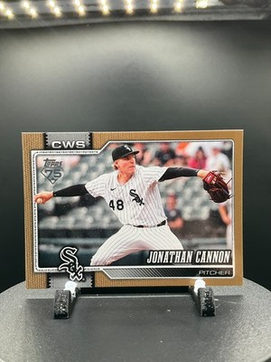 2026 Topps Series 2 Baseball GOLD /2026 #648 Jonathan Cannon, Chicago White Sox