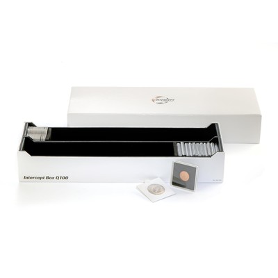 Lighthouse - Storage Box Q100 for 100 QUADRUM Square Snaplocks or 300 Coin Ho...
