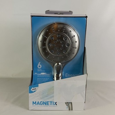 New Moen Engage Magnetix 6-Function Handheld Shower Head Chrome 26100EP