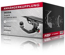 Anhängerkupplung für Skoda SUPERB II WAGON, Bj. 10/2009-05/2015 (317102600001)