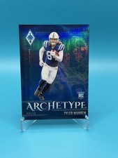 2025 Panini Phoenix Tyler Warren Archetype RC Case Hit SSP Colts