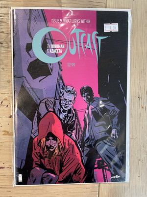 Outcast #9 Image Comics 2015 Created by Robert Kirkman Paul Azaceta Cover